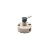 PEEK；；1/4-28UNF平底；
通孔0.8mm；耐压500psi 
1个进口；2个出口间切换