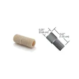 1/4-28；1/16"or1/32"外径管路；本色