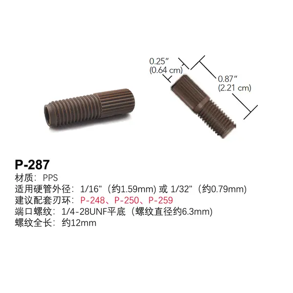 IDEX PPS接头